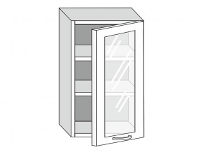 19.50.3 Шкаф настенный (h=913) на 500мм с 1-ой стекл. дверцей в Верхотурье - verhoture.магазин96.com | фото