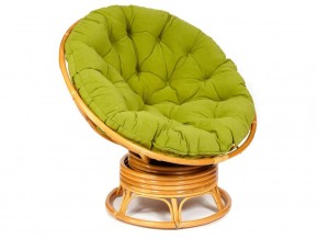 Кресло-качалка Papasan w 23/01 B с подушкой Honey, флок Олива в Верхотурье - verhoture.магазин96.com | фото