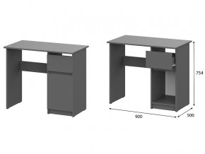 Стол письменный 900 Денвер Графит серый в Верхотурье - verhoture.магазин96.com | фото